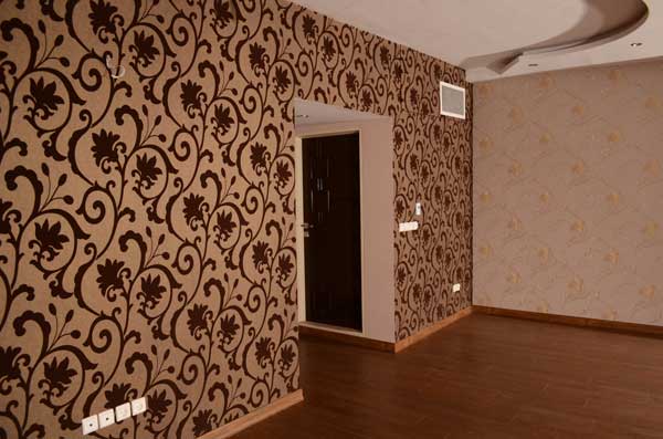 کاغذ دیواری مخملی